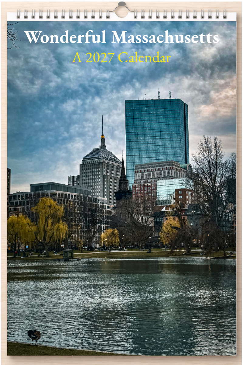 Wonderful Massachusetts: A 2027 Calendar
