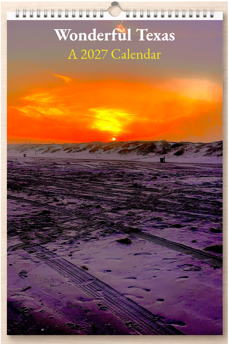 Wonderful Texas: A 2027 Calendar