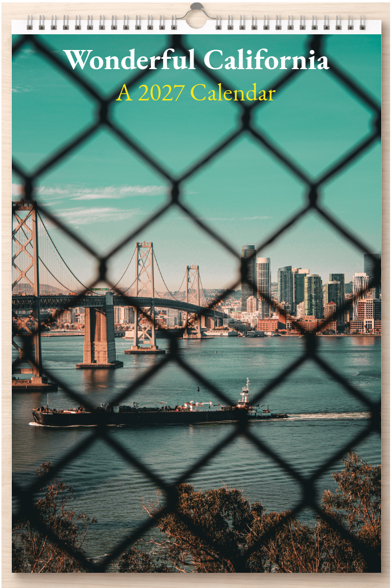 Wonderful California: A 2027 Calendar