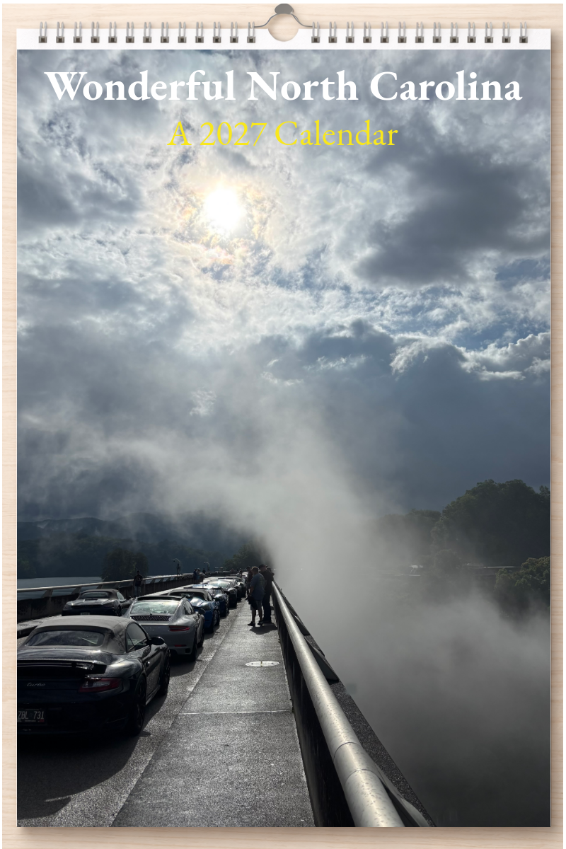 Wonderful North Carolina: A 2027 Calendar