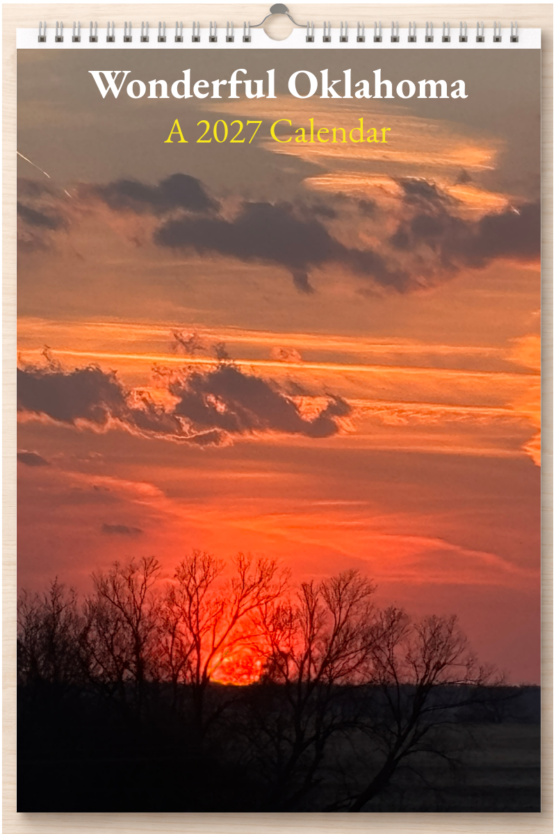 Wonderful Oklahoma: A 2027 Calendar