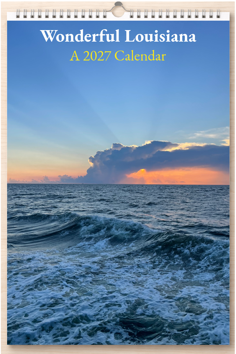 Wonderful Louisiana: A 2027 Calendar