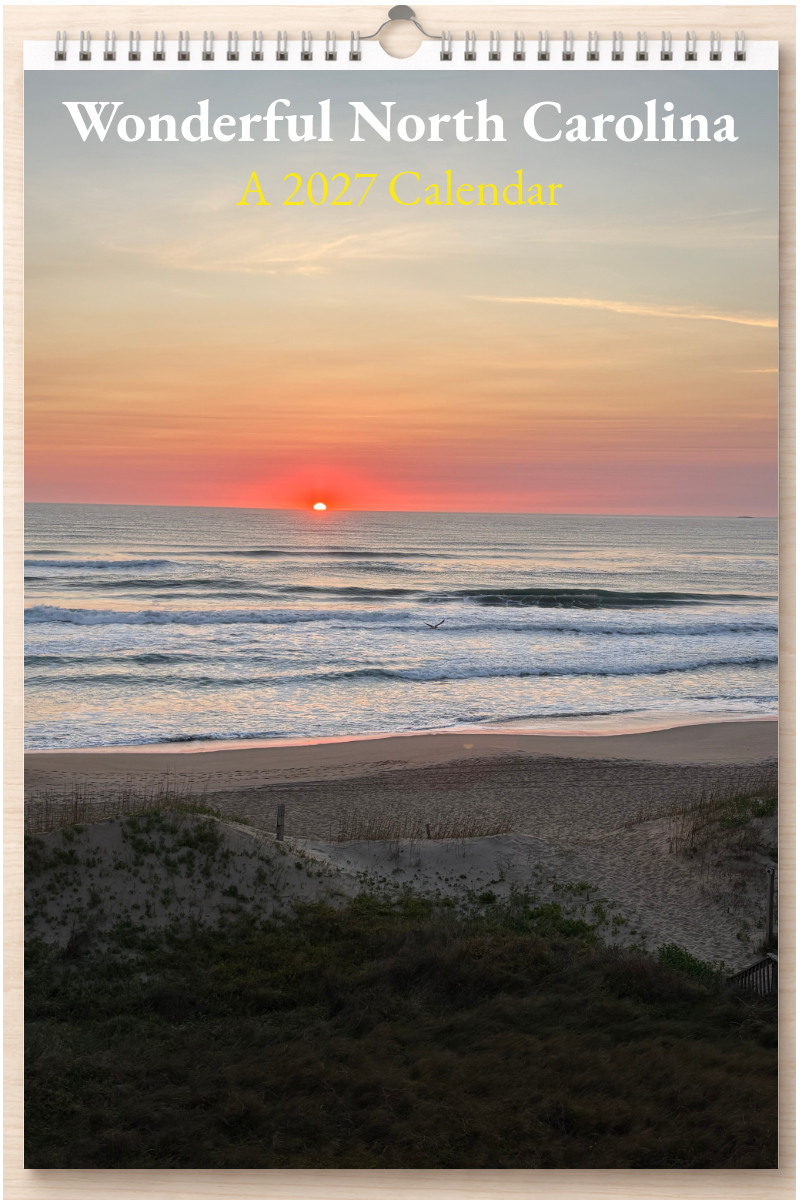 Wonderful North Carolina: A 2027 Calendar