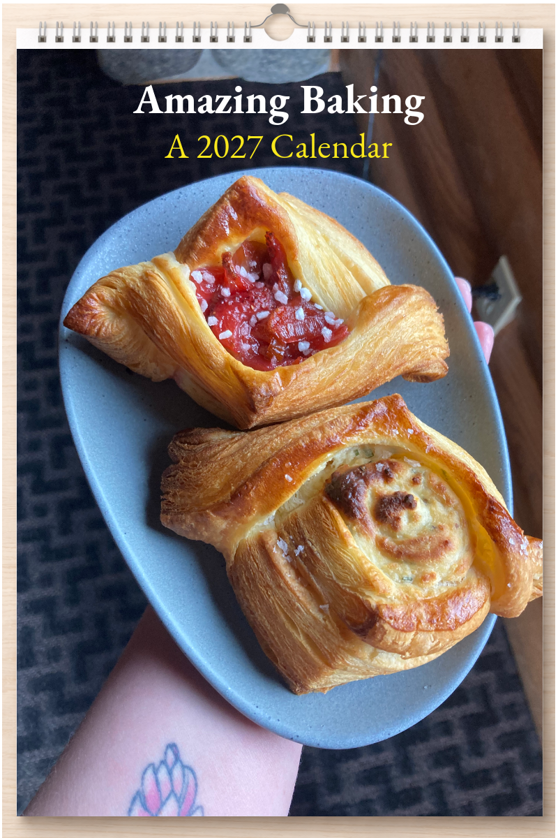Amazing Baking: A 2027 Calendar