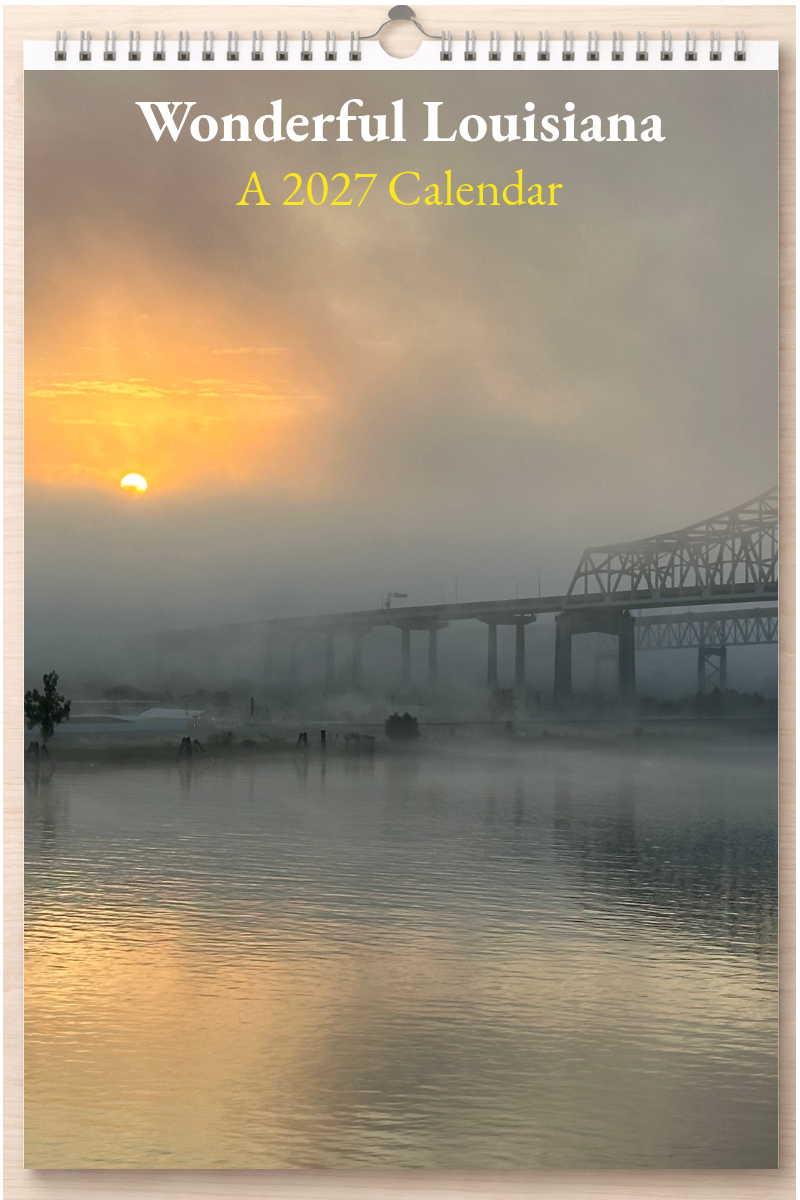Wonderful Louisiana: A 2027 Calendar
