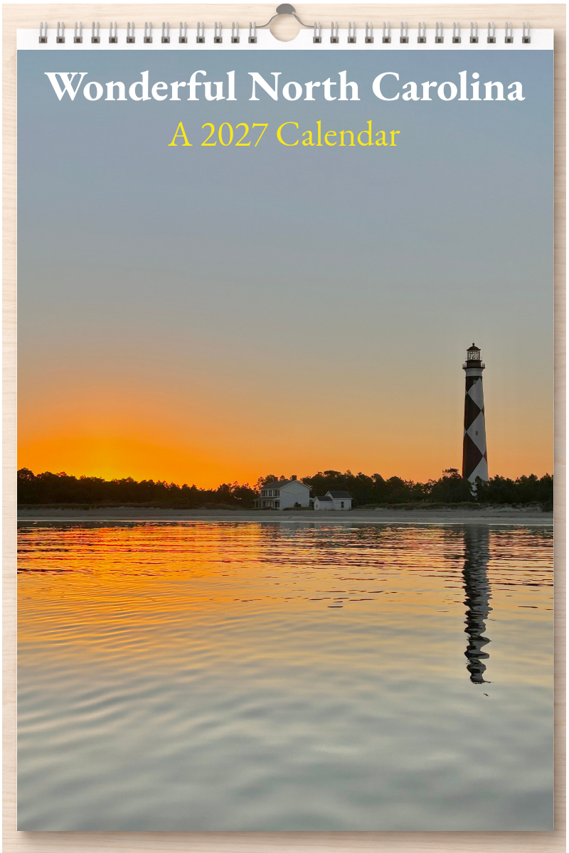 Wonderful North Carolina: A 2027 Calendar