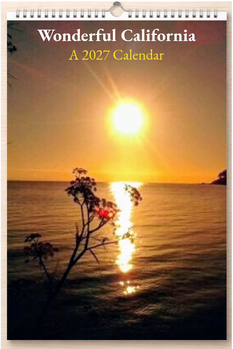 Wonderful California: A 2027 Calendar