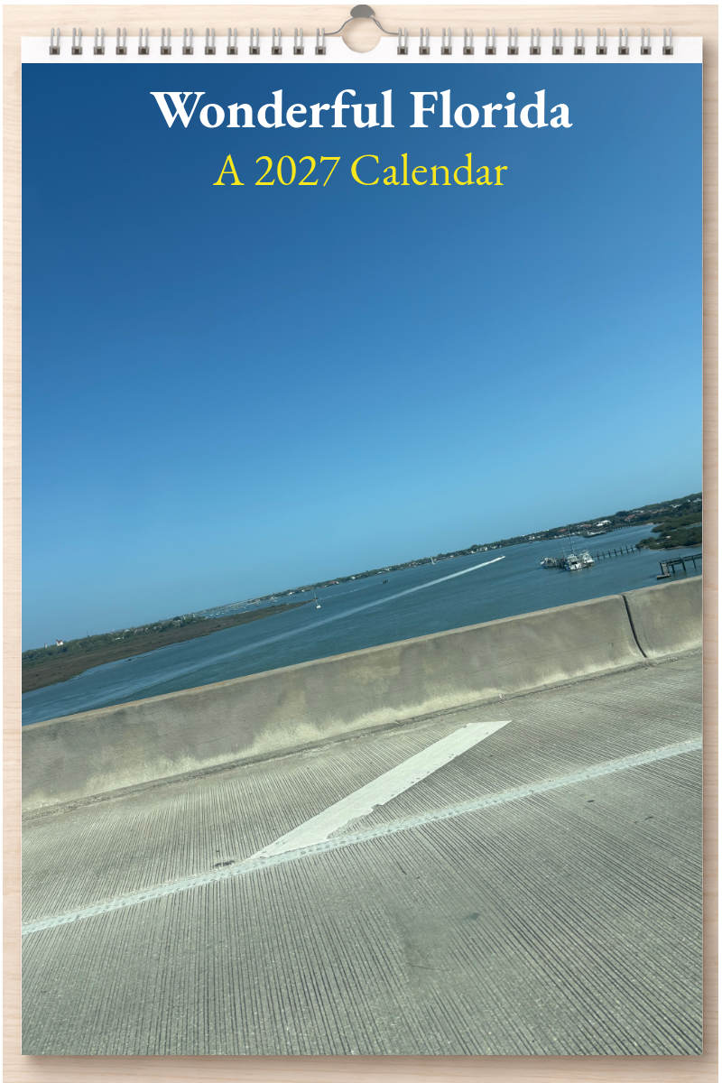 Wonderful Florida: A 2027 Calendar