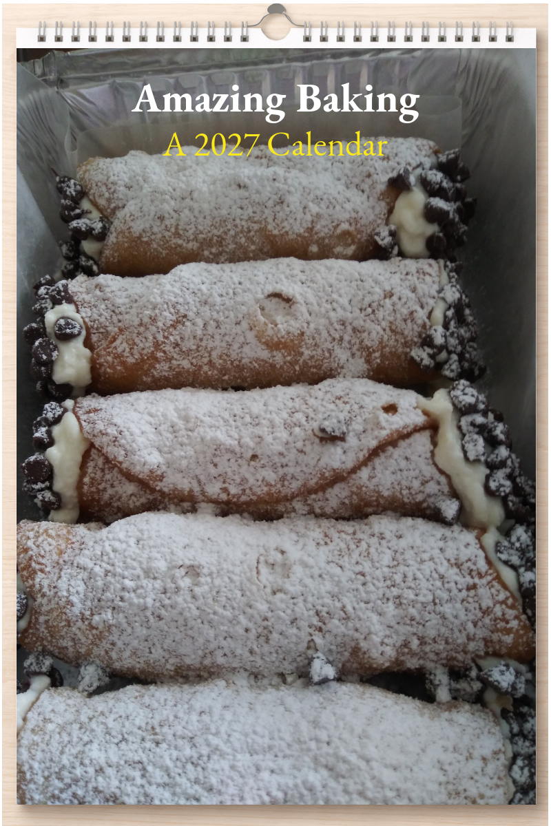 Amazing Baking: A 2027 Calendar