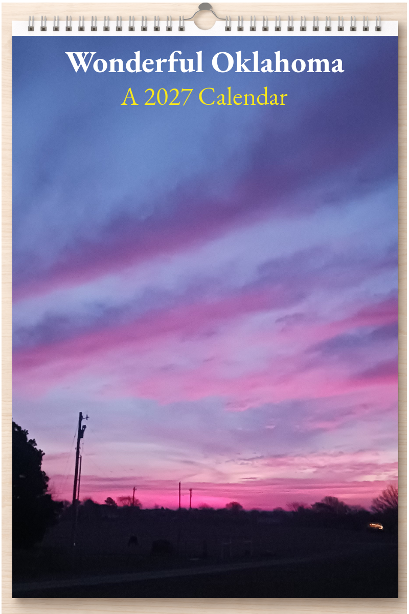 Wonderful Oklahoma: A 2027 Calendar