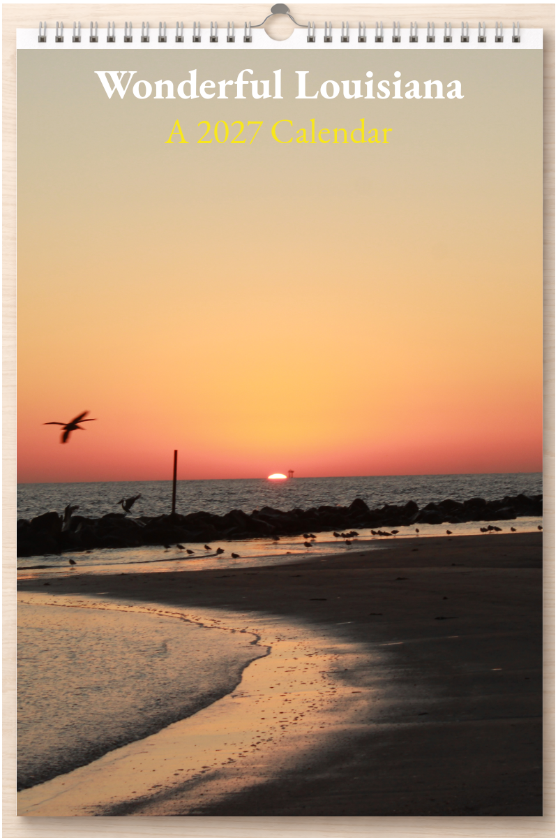 Wonderful Louisiana: A 2027 Calendar