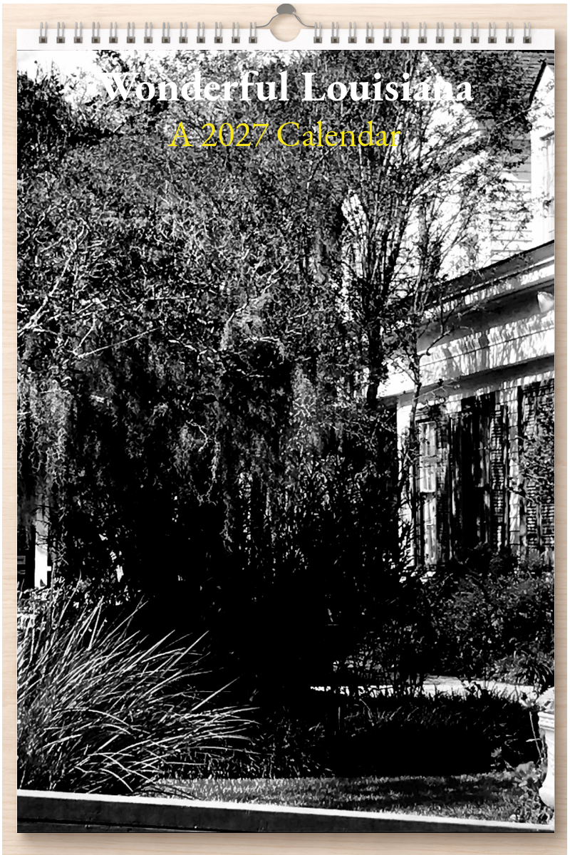Wonderful Louisiana: A 2027 Calendar