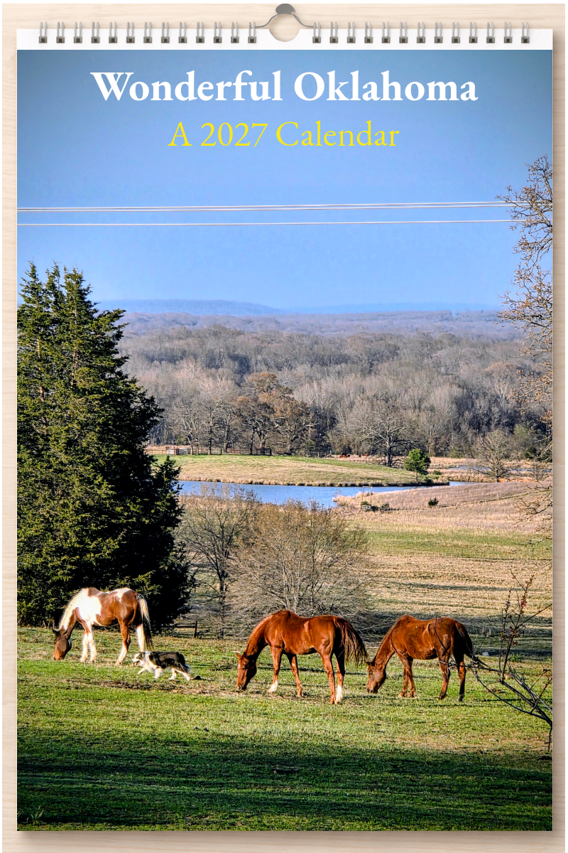 Wonderful Oklahoma: A 2027 Calendar