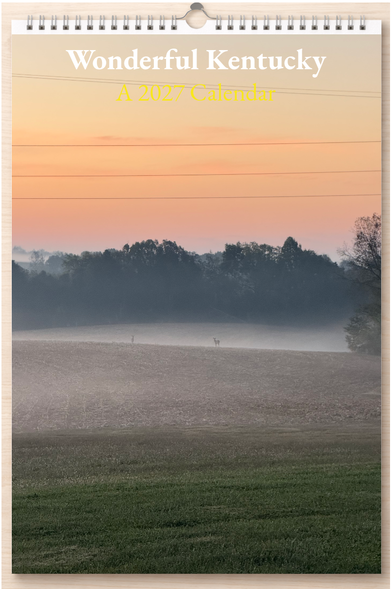 Wonderful Kentucky: A 2027 Calendar
