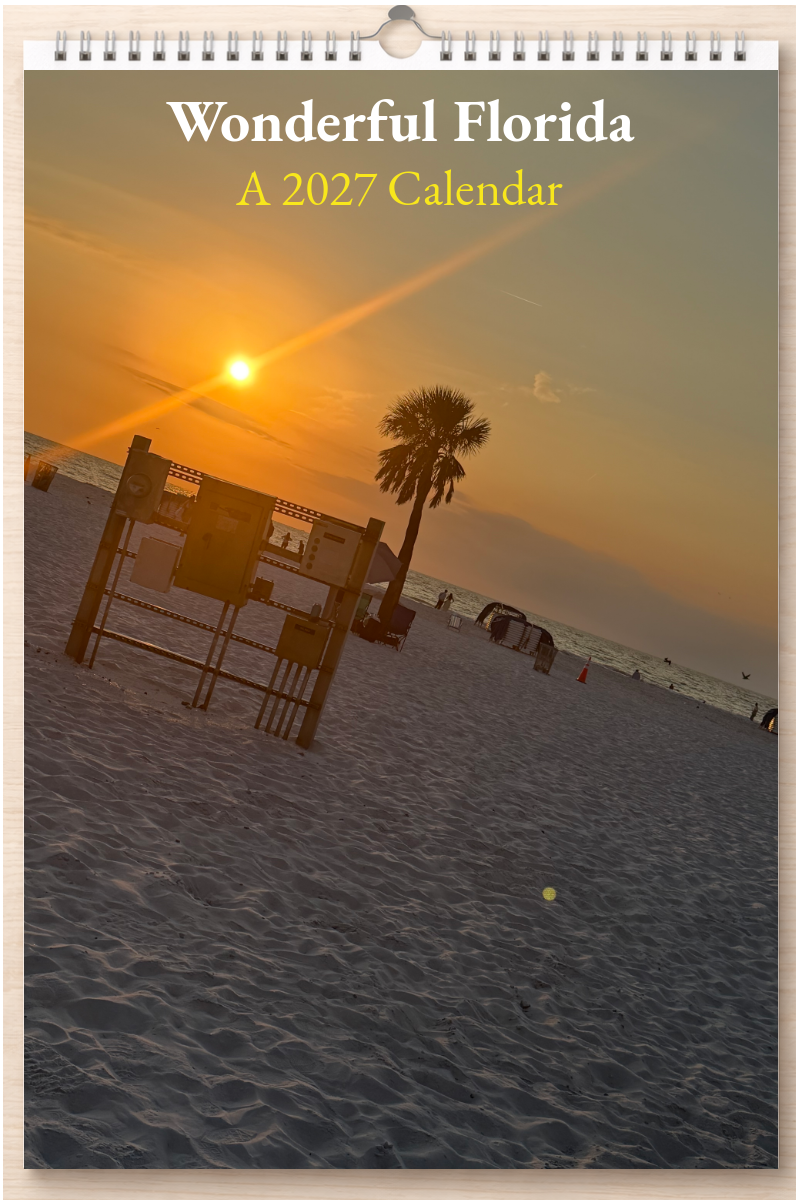 Wonderful Florida: A 2027 Calendar