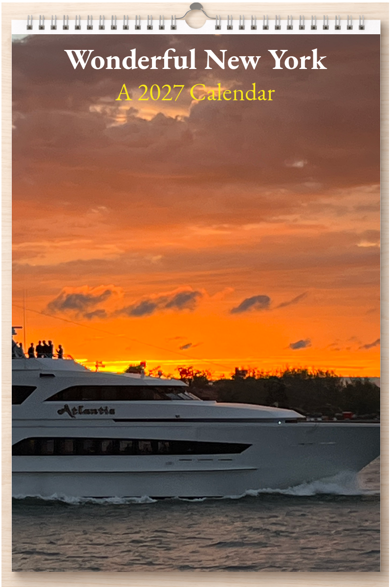 Wonderful New York: A 2027 Calendar