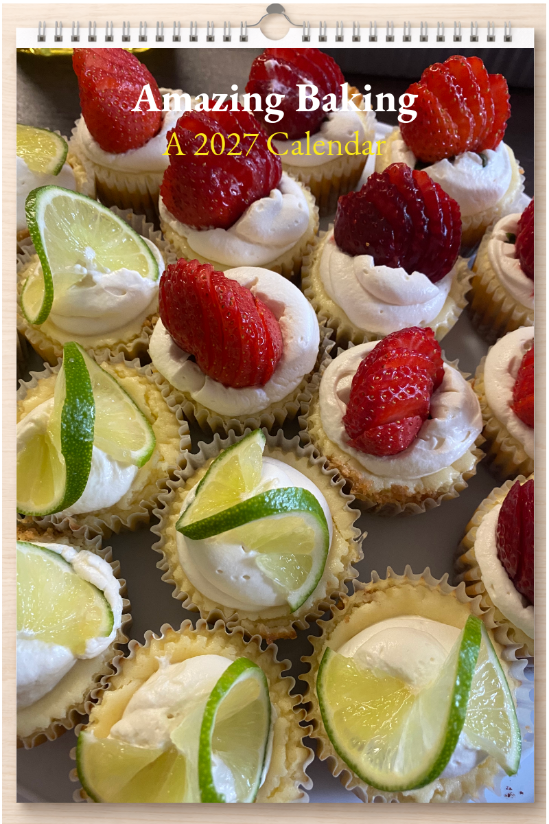 Amazing Baking: A 2027 Calendar