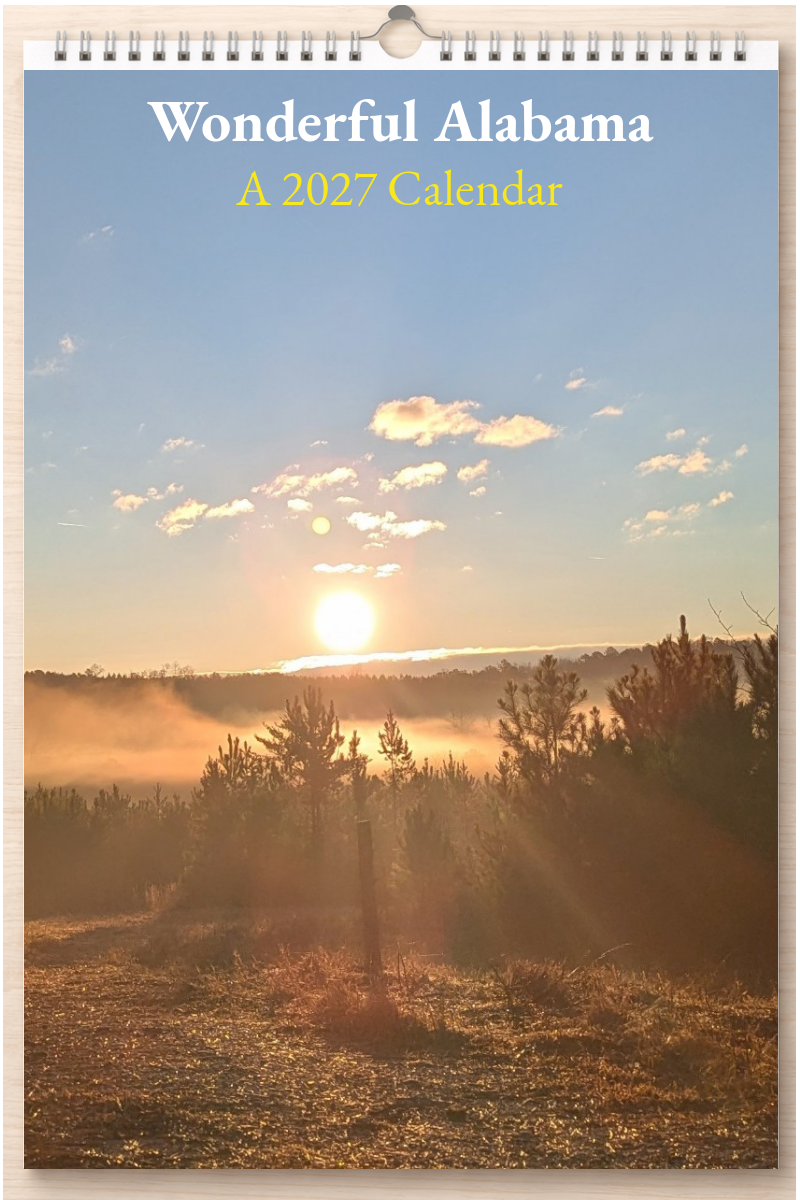 Wonderful Alabama: A 2027 Calendar