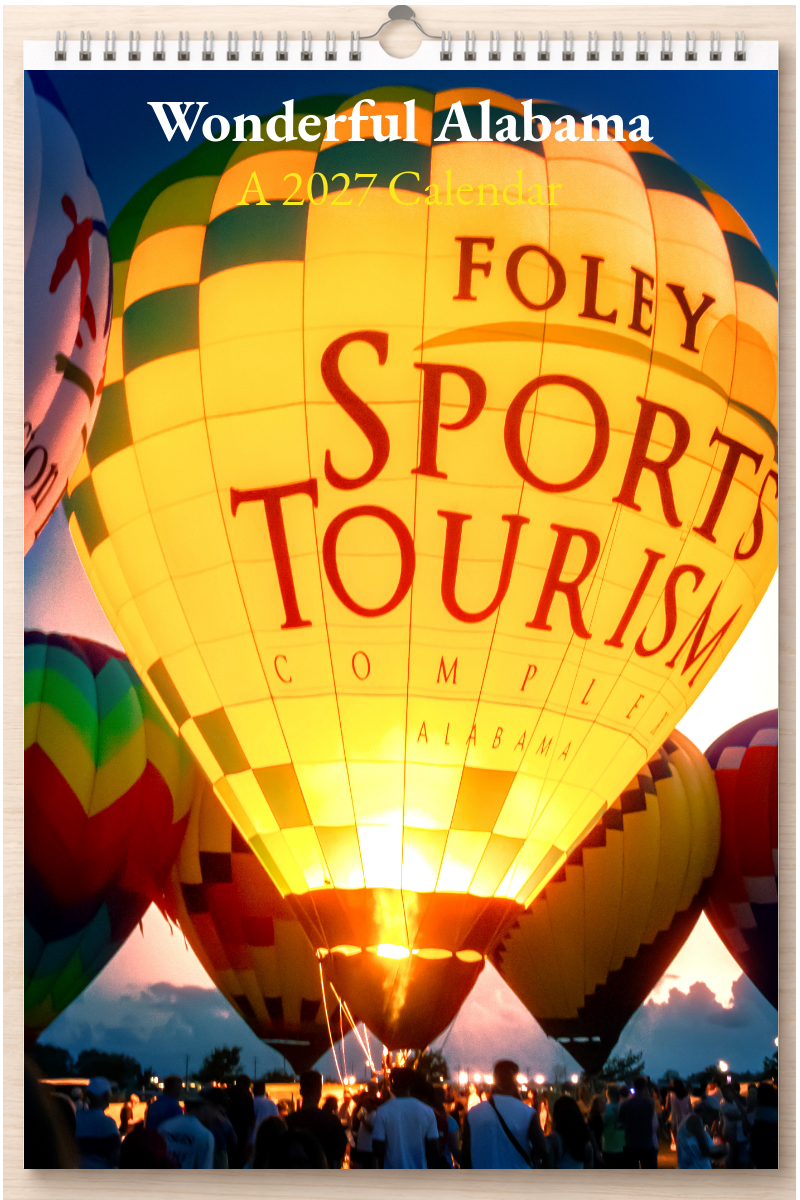 Wonderful Alabama: A 2027 Calendar