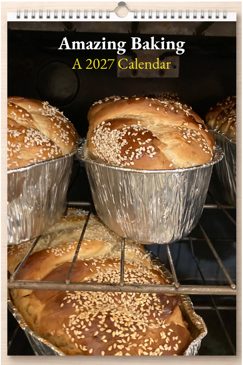 Amazing Baking: A 2027 Calendar
