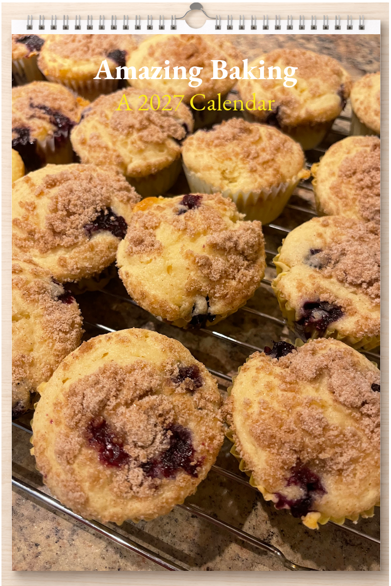 Amazing Baking: A 2027 Calendar