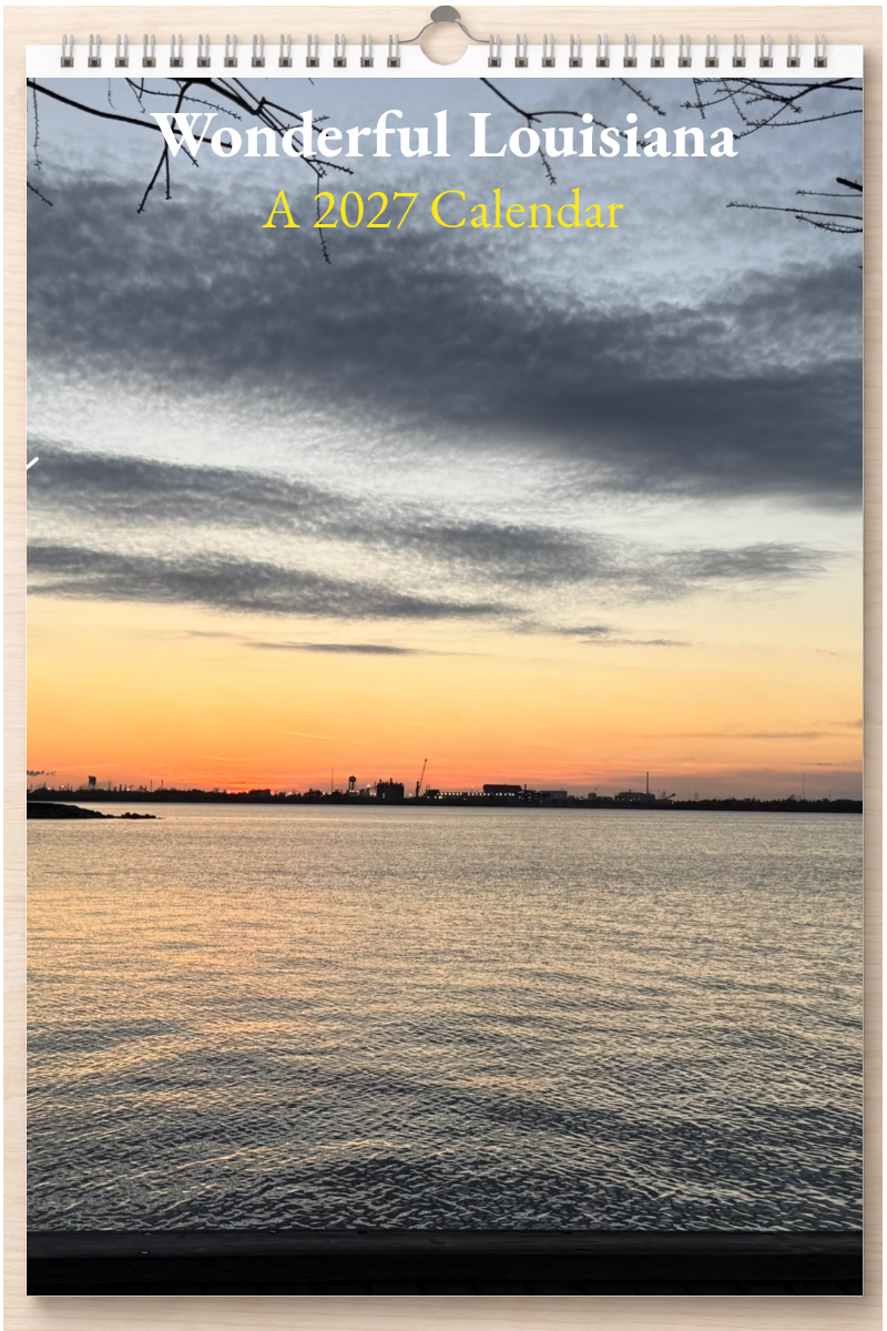 Wonderful Louisiana: A 2027 Calendar