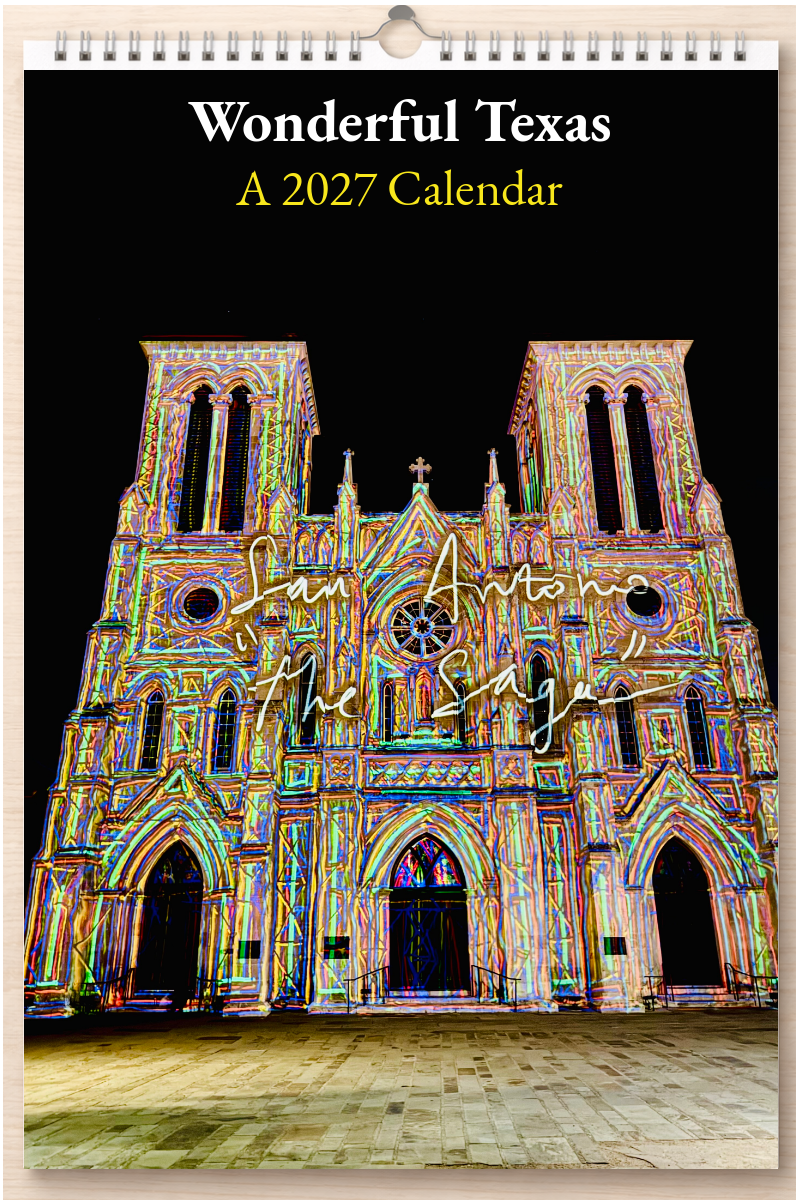 Wonderful Texas: A 2027 Calendar