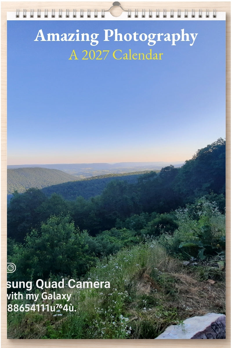 Amazing Photography: A 2027 Calendar