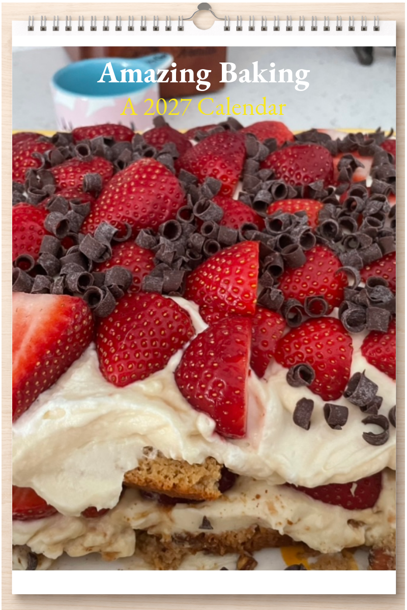 Amazing Baking: A 2027 Calendar