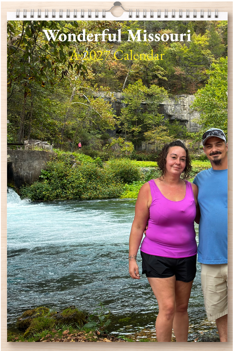 Wonderful Missouri: A 2027 Calendar