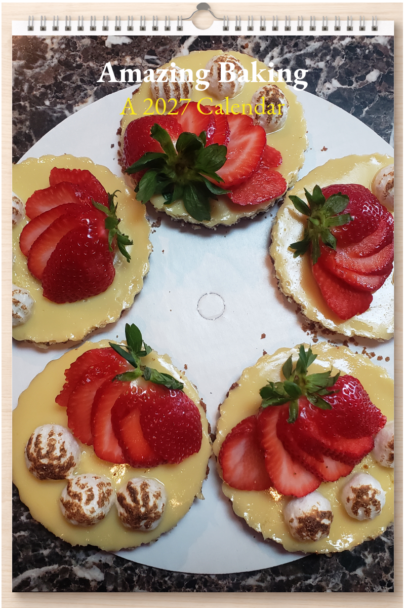 Amazing Baking: A 2027 Calendar
