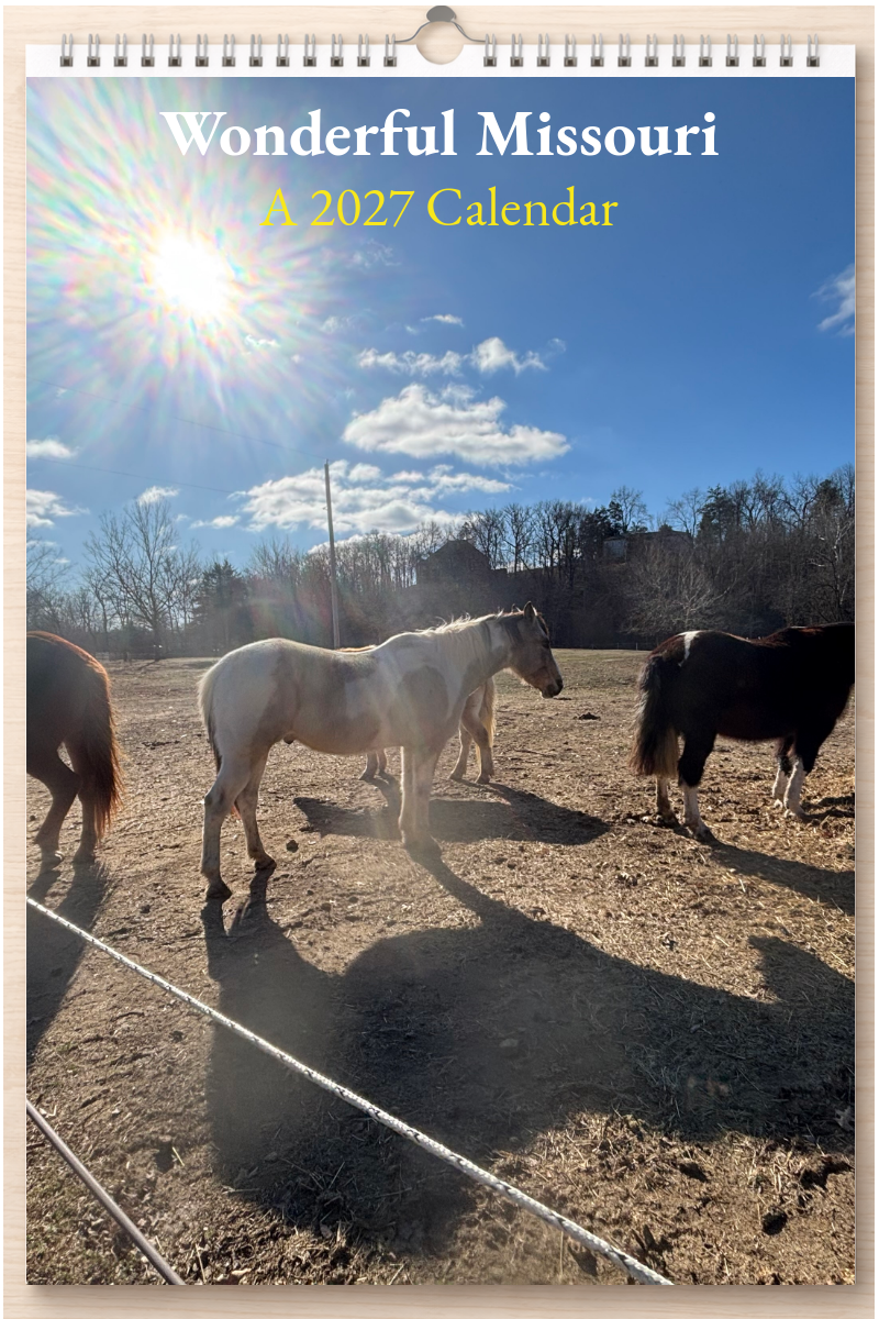 Wonderful Missouri: A 2027 Calendar
