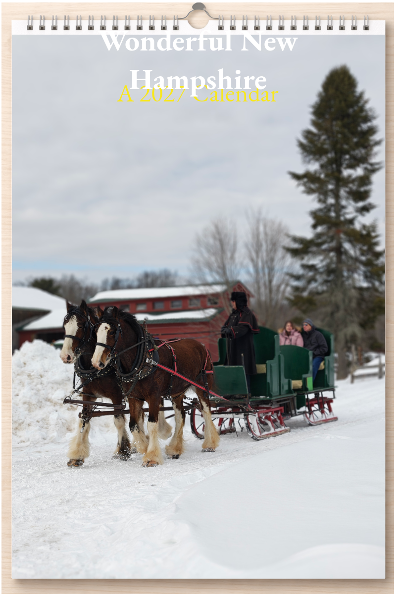 Wonderful New Hampshire: A 2027 Calendar