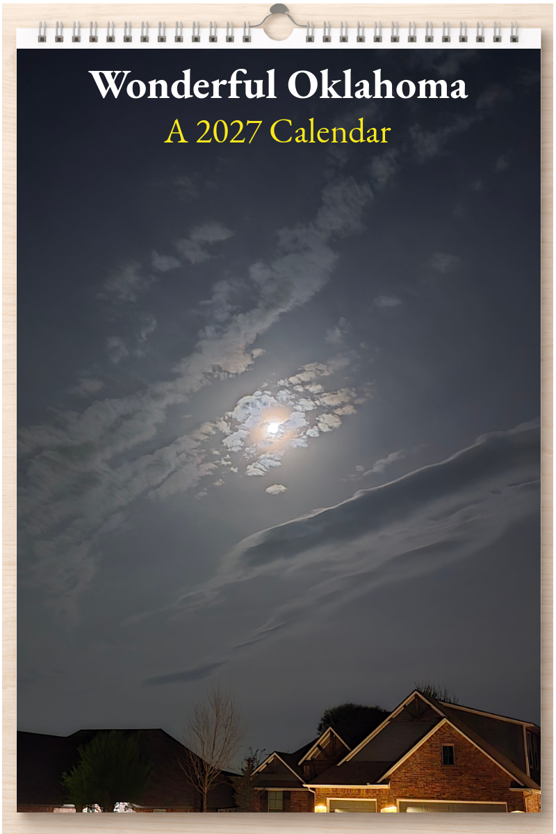 Wonderful Oklahoma: A 2027 Calendar