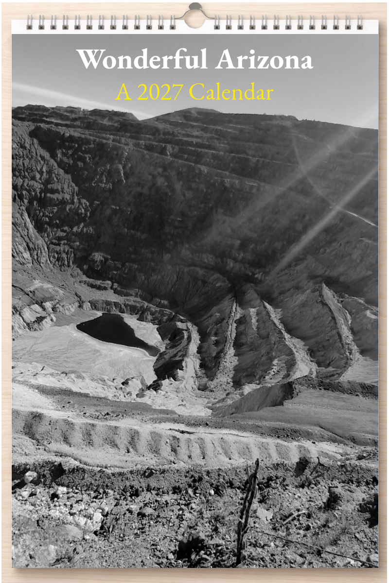 Wonderful Arizona: A 2027 Calendar