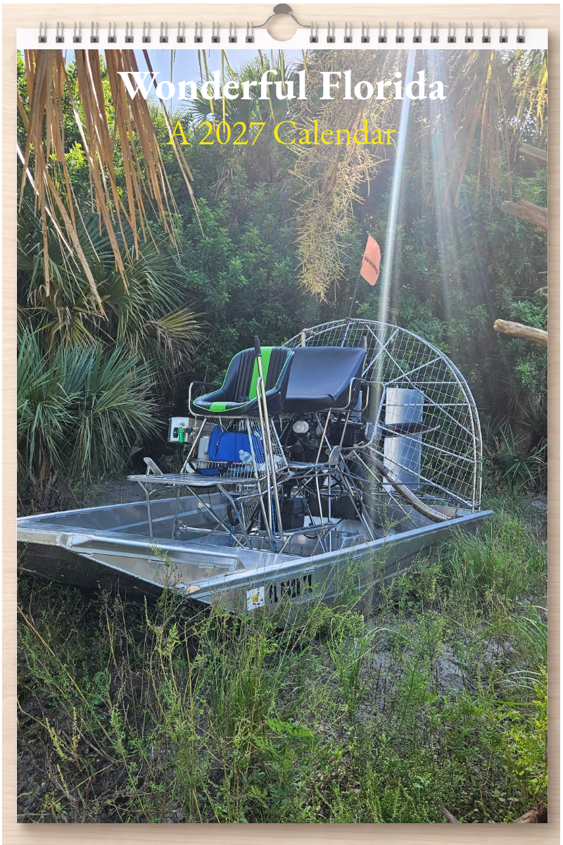 Wonderful Florida: A 2027 Calendar