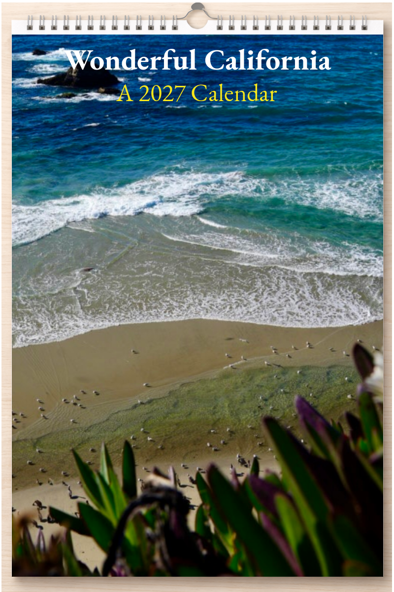 Wonderful California: A 2027 Calendar