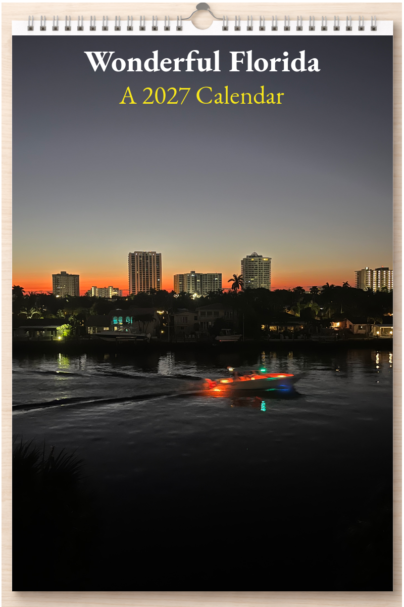 Wonderful Florida: A 2027 Calendar