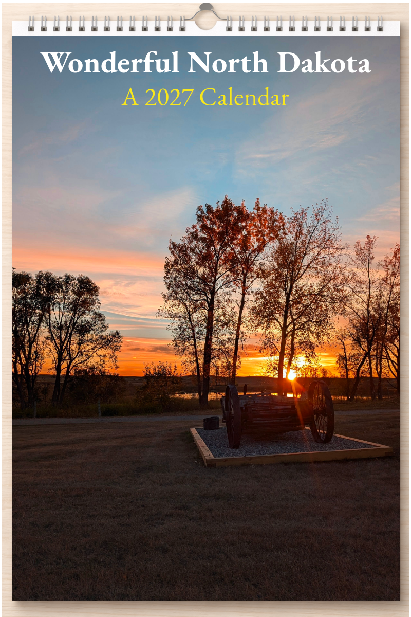 Wonderful North Dakota: A 2027 Calendar