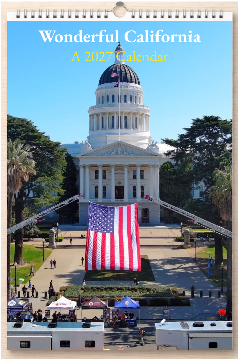 Wonderful California: A 2027 Calendar