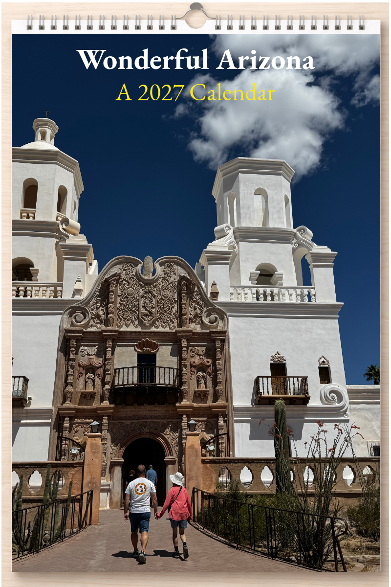 Wonderful Arizona: A 2027 Calendar