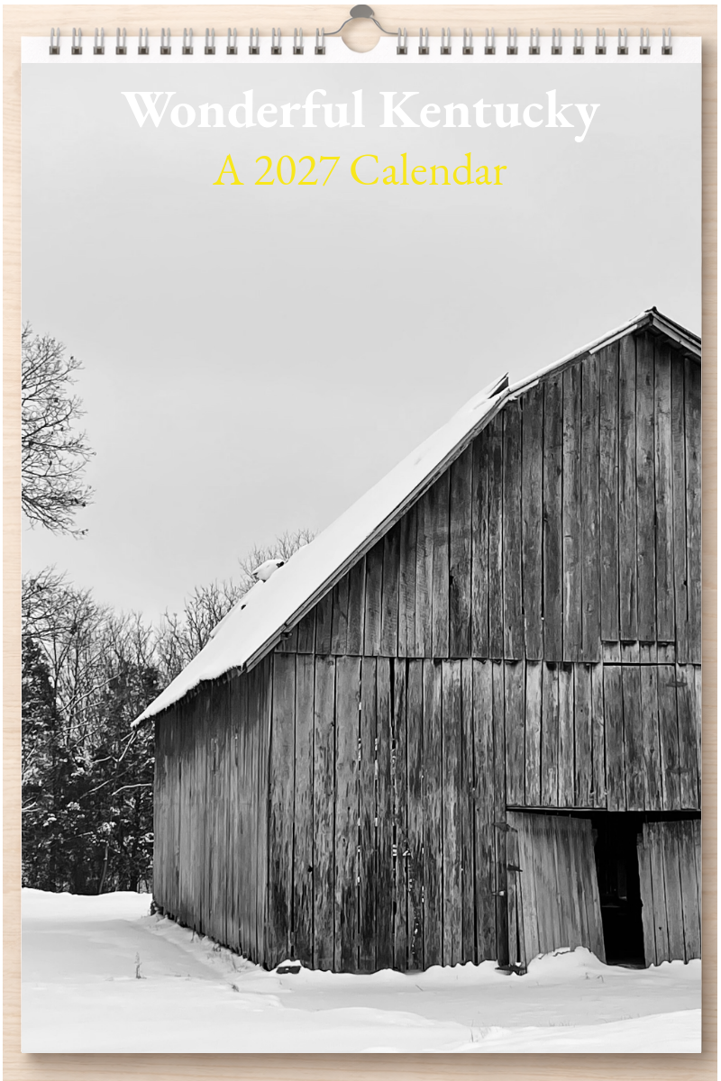 Wonderful Kentucky: A 2027 Calendar
