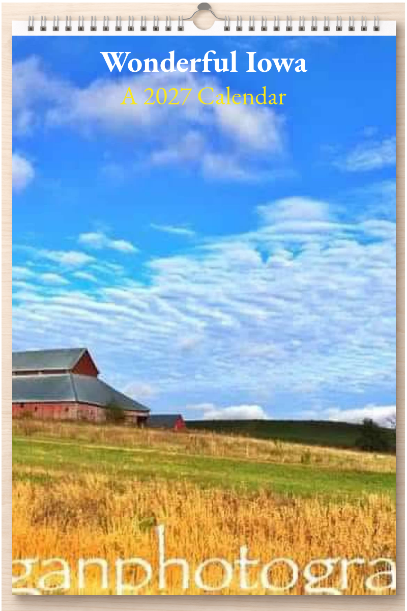 Wonderful Iowa: A 2027 Calendar