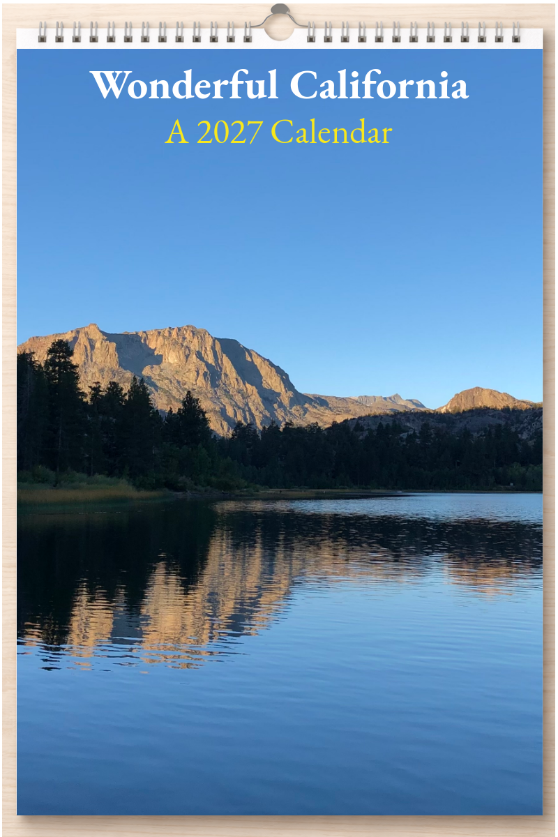 Wonderful California: A 2027 Calendar