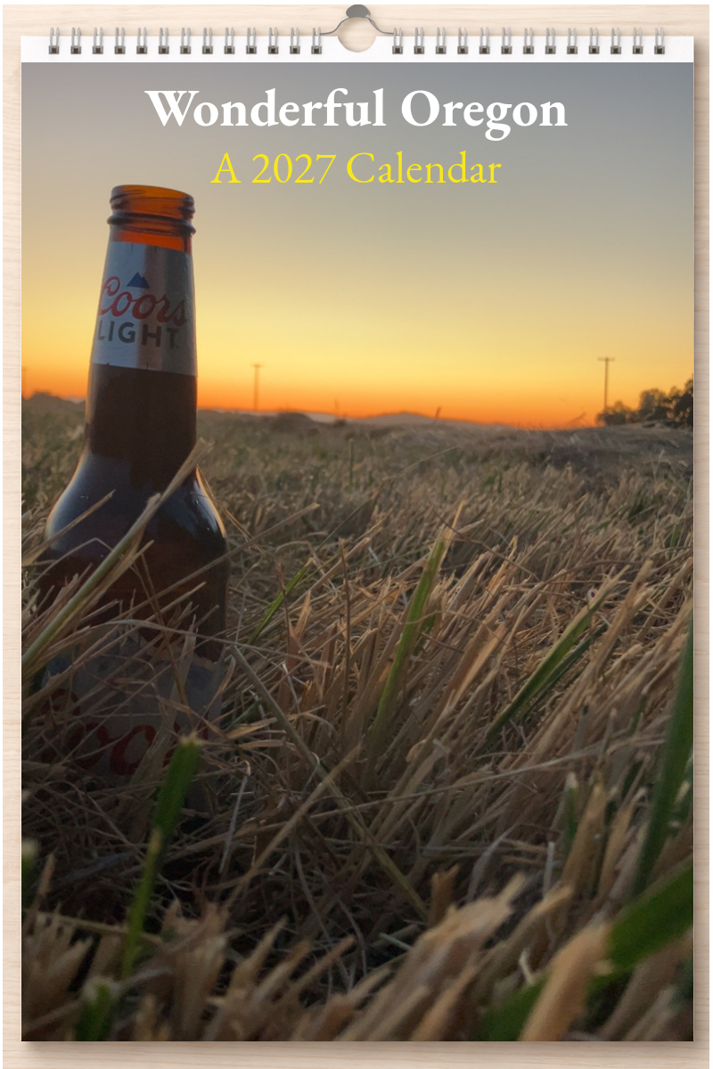 Wonderful Oregon: A 2027 Calendar