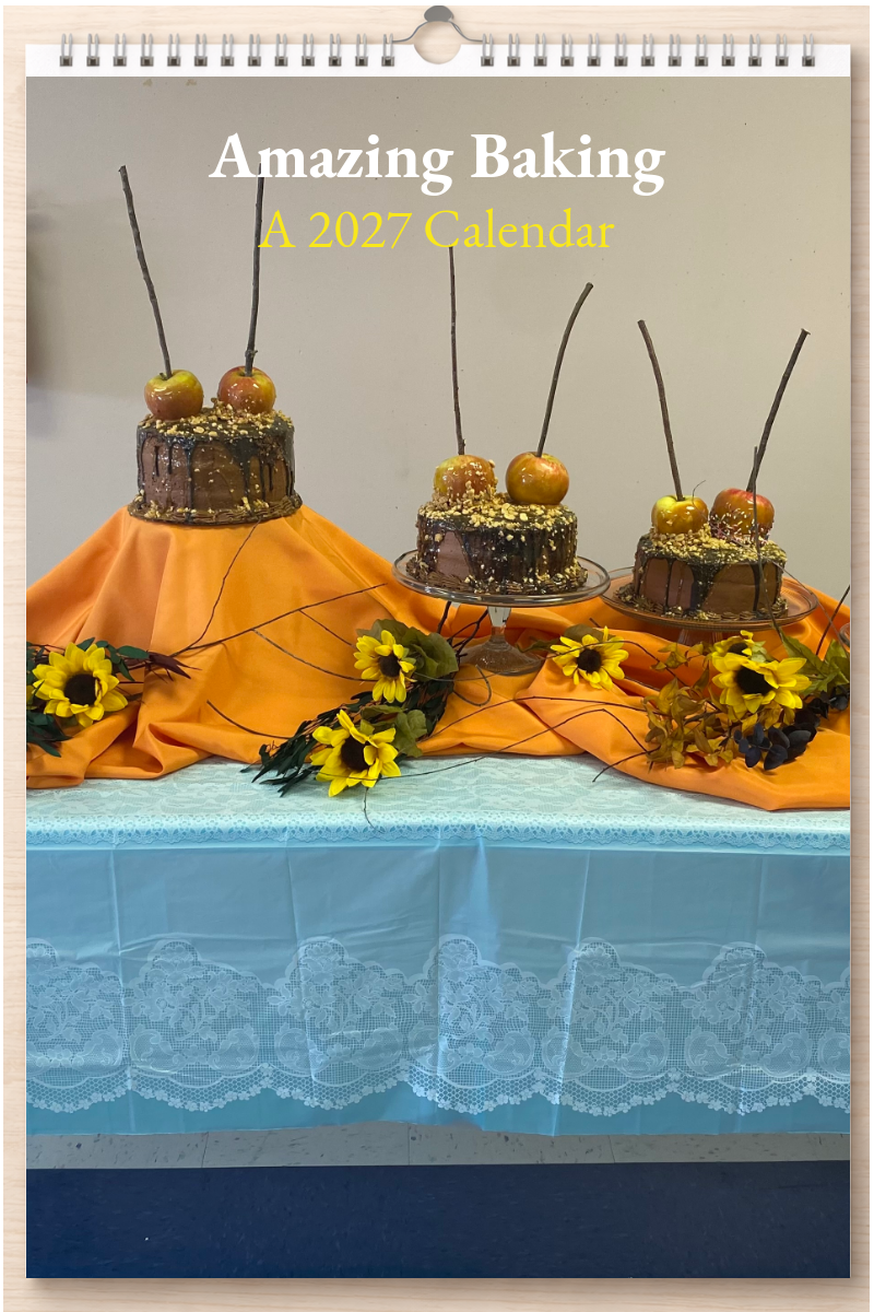 Amazing Baking: A 2027 Calendar