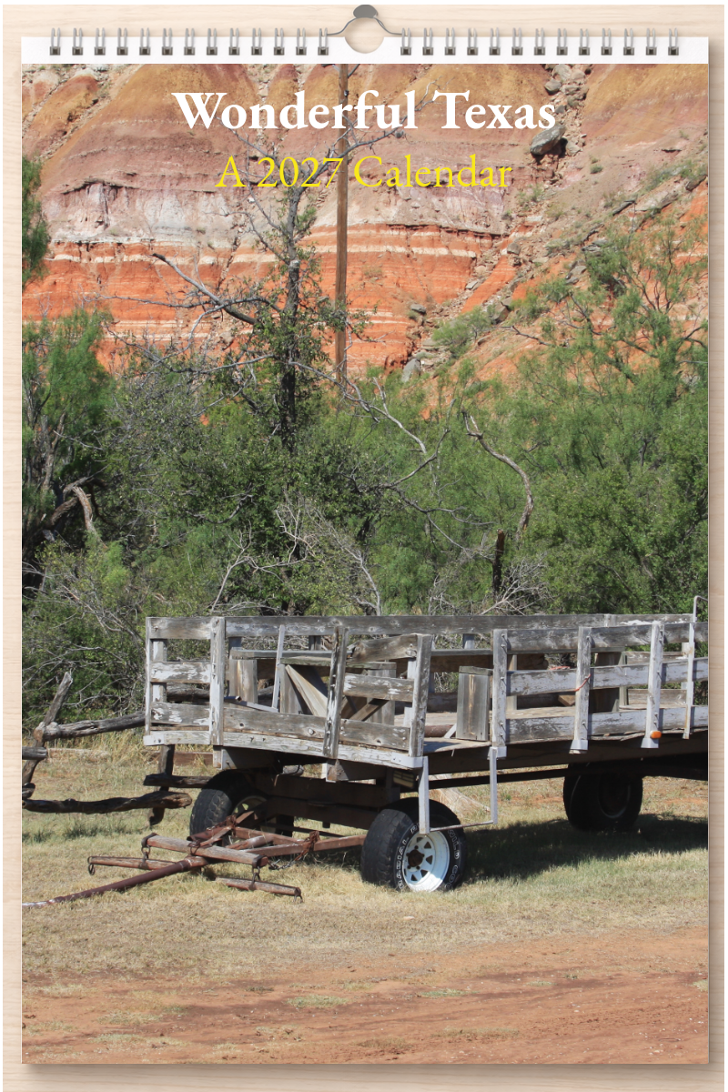 Wonderful Texas: A 2027 Calendar