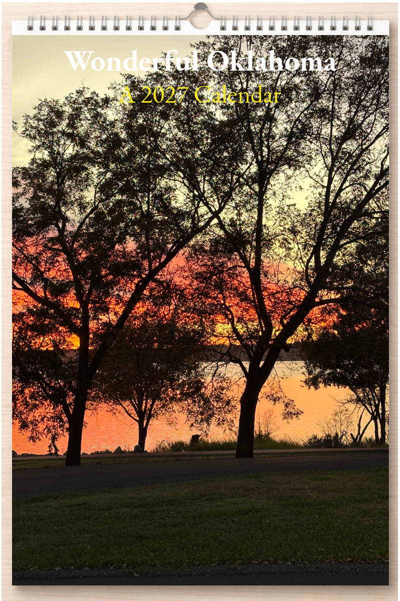 Wonderful Oklahoma: A 2027 Calendar