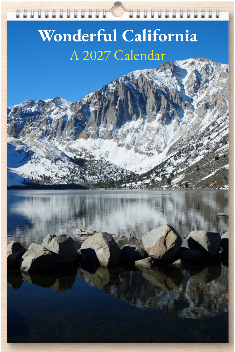 Wonderful California: A 2027 Calendar