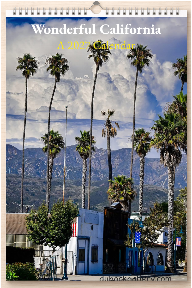 Wonderful California: A 2027 Calendar